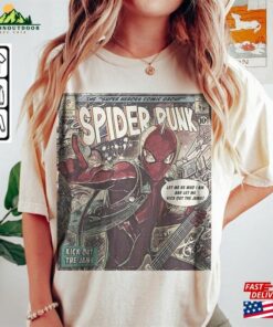 Spider Punk Comic Shirt Man Across The Hoodie T-Shirt 3 Spider Punk Comic Shirt Man Across The Hoodie T Shirt 4