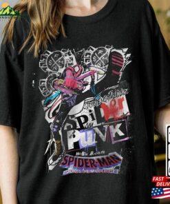 Spider Punk Comic Shirt Man Across The T-Shirt Classic Spider Punk Comic Shirt Man Across The T-Shirt Classic