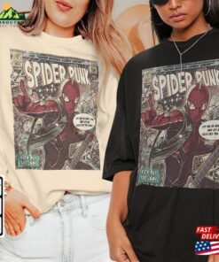 Spider Punk Comic Shirt Man Across The Unisex Sweatshirt Spider Punk Comic Shirt Man Across The Unisex Sweatshirt