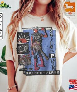 Spider Punk Comic Shirt Man Across The Unisex T-Shirt 3 Spider Punk Comic Shirt Man Across The Unisex T Shirt 4