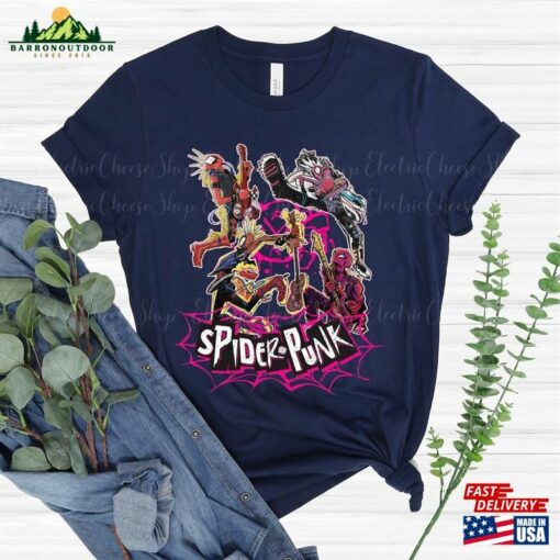 Spider Punk Retro Shirt Classic Sweatshirt