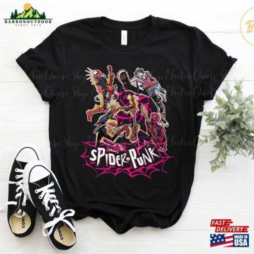 Spider Punk Retro Shirt Classic Sweatshirt