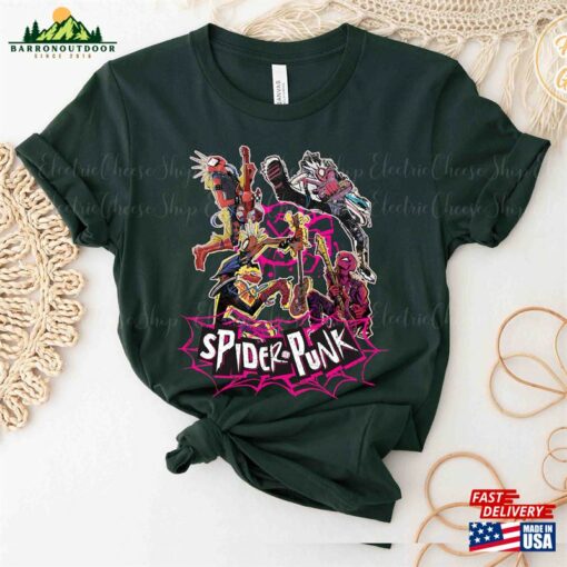 Spider Punk Retro Shirt Classic Sweatshirt