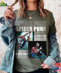 Spider Punk Retro Shirt Sweatshirt Unisex Spider Punk Retro Shirt Sweatshirt Unisex