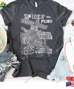 Spider Punk Saves The World Shirt Retro Hoodie Classic