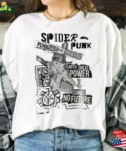 Spider Punk Saves The World Shirt Retro Hoodie Classic 2 Spider Punk Saves The World Shirt Retro Hoodie Classic 3