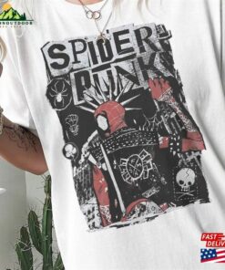 Spider Punk Shirt Across The Hoodie T-Shirt