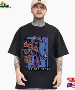 Spider Punk Shirt Man Across The Hoodie Sweatshirt
