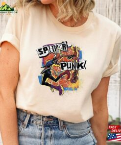 Spider Punk Shirt Man Across The Hoodie Unisex