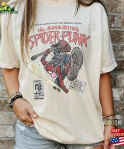 Spider Punk Shirt Man Across The Verse Tee T-Shirt Sweatshirt 3 Spider Punk Shirt Man Across The Verse Tee T Shirt Sweatshirt 4