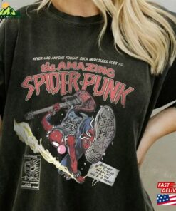 Spider Punk Shirt Marvel Comfort Colors Hoodie Classic