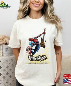 Spider Punk Shirt Marvel Man Across The Classic Sweatshirt Spider Punk Shirt Marvel Man Across The Classic Sweatshirt