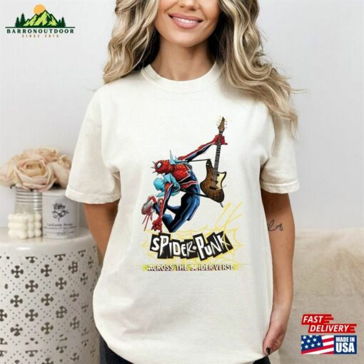 Spider Punk Shirt Marvel Man Across The Classic Sweatshirt