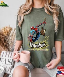 Spider Punk Shirt Marvel Man Across The Classic Sweatshirt