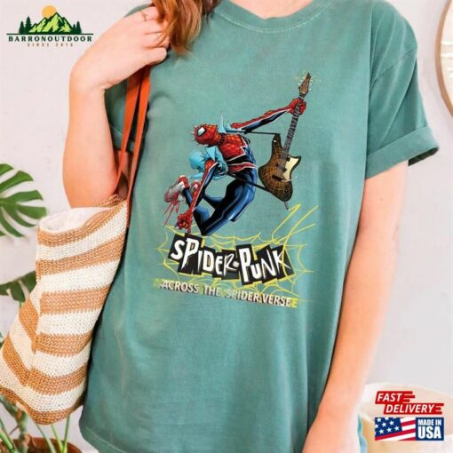 Spider Punk Shirt Marvel Man Across The Classic Sweatshirt