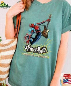 Spider Punk Shirt Marvel Man Across The Sweatshirt Hoodie 2 Spider Punk Shirt Marvel Man Across The Sweatshirt Hoodie 3