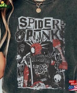 Spider Punk T-Shirt Man Across The Sweatshirt Classic