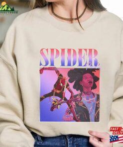 Spider Punk Vintage Shirt Man Across The T-Shirt Unisex