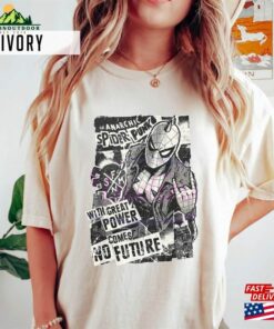 Spider Punk With Great Power Comfort Colors Shirt Retro Sweatshirt Classic Spider Punk With Great Power Comfort Colors Shirt Retro Sweatshirt Classic