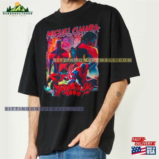 Spiderman 2099 Miguel O’hara T-Shirt Spider Man Across The Sweatshirt