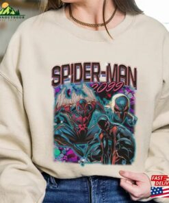 Spiderman 2099 Shirt Miguel Ohara Spider Sweatshirt T-Shirt Spiderman 2099 Shirt Miguel Ohara Spider Sweatshirt T-Shirt