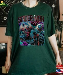 Spiderman 2099 Shirt Miguel Ohara Spider Sweatshirt T-Shirt 2 Spiderman 2099 Shirt Miguel Ohara Spider Sweatshirt T Shirt 3