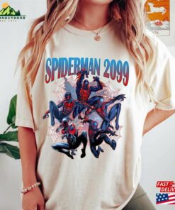 Spiderman 2099 Shirt Retro Spider Punk Spiderverse T-Shirt Classic 2 Spiderman 2099 Shirt Retro Spider Punk Spiderverse T Shirt Classic 3