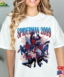 Spiderman 2099 Shirt Retro Spider Punk Spiderverse T-Shirt Classic 3 Spiderman 2099 Shirt Retro Spider Punk Spiderverse T Shirt Classic 4