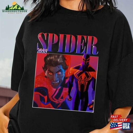 Spiderman 2099 Vintage Shirt Spider Man Across The T-Shirt Sweatshirt