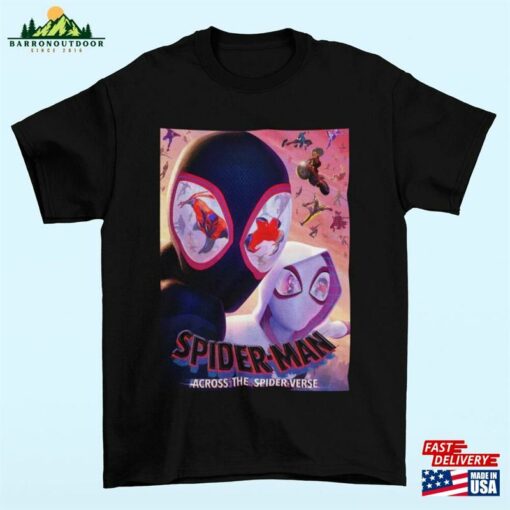 Spiderman Across The Spider Verse Movie Tshirt Sweatshirt Hoodies Classic Hoodie