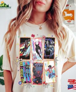 Spiderman Across The Spider Verse Shirt Ghost T-Shirt Sweatshirt Hoodie Gift For Him Classic Unisex