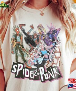 Spiderman Across The Spider Verse Shirt Punk Sweatshirt Classic Spiderman Across The Spider Verse Shirt Punk Sweatshirt Classic