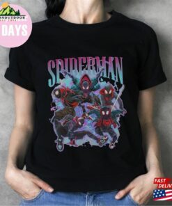 Spiderman Miles Morales Shirt Spider Man Across The Sweatshirt T-Shirt Spiderman Miles Morales Shirt Spider Man Across The Sweatshirt T-Shirt