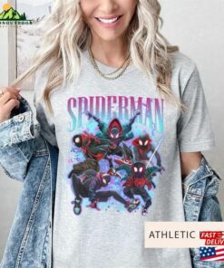 Spiderman Miles Morales Shirt Spider Man Across The Sweatshirt Unisex
