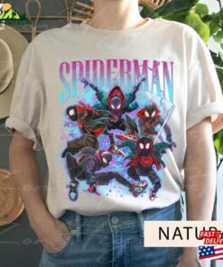 Spiderman Miles Morales Shirt Spider Man Across The T-Shirt Sweatshirt 3 Spiderman Miles Morales Shirt Spider Man Across The T Shirt Sweatshirt 4