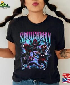 Spiderman Miles Morales Shirt Spider Man Across The Unisex T-Shirt
