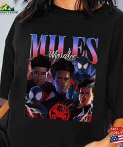 Spiderman Miles Morales Vintage Shirt Spider Man Across The Hoodie Unisex Spiderman Miles Morales Vintage Shirt Spider Man Across The Hoodie Unisex