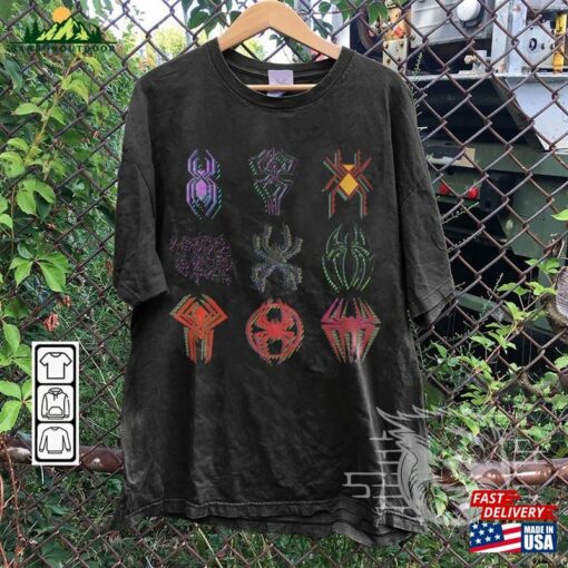 Spiderman Movie Shirt K10 2023 Across The Spider Verse Sweatshirt Hoodie