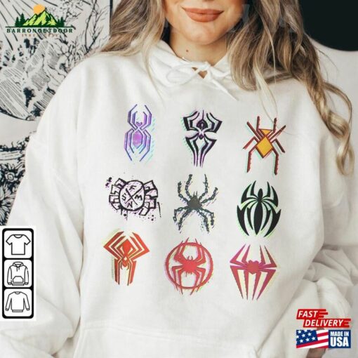 Spiderman Movie Shirt K10 2023 Across The Spider Verse Sweatshirt Hoodie