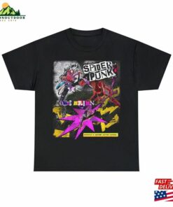 Spiderpunk Shirt Spiderman Across The Spiderverse Unisex Hoodie Spiderpunk Shirt Spiderman Across The Spiderverse Unisex Hoodie