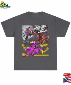Spiderpunk Shirt Spiderman Across The Spiderverse Unisex Hoodie