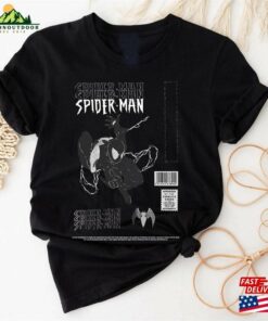 Spiderverse Shirt Retro Spider Punk Miles Morales T-Shirt Unisex