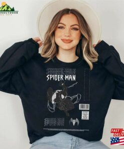 Spiderverse Shirt Retro Spider Punk Miles Morales T-Shirt Unisex 3 Spiderverse Shirt Retro Spider Punk Miles Morales T Shirt Unisex 4