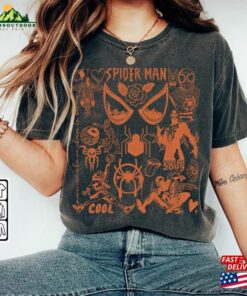 Spidey 2099 Movie Doodle Art Shirt Vintage 90S Merchs Tees Graphic T-Shirt Unisex