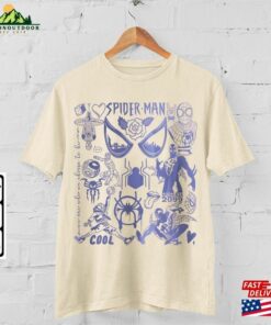 Spidey 2099 Movie Doodle Art Shirt Vintage 90S Merchs Tees Graphic T-Shirt Unisex 3 Spidey 2099 Movie Doodle Art Shirt Vintage 90S Merchs Tees Graphic T Shirt Unisex 4