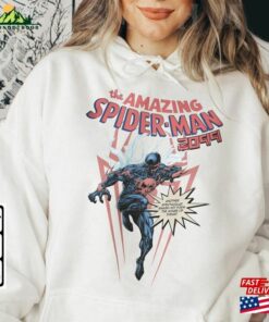 Spidey 2099 Movie Shirt K1 The Amazing Spider Sweatshirt Classic Hoodie 3 Spidey 2099 Movie Shirt K1 The Amazing Spider Sweatshirt Classic Hoodie 4