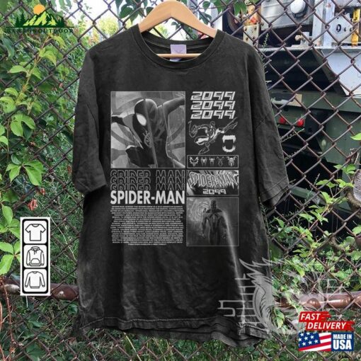 Spidey 2099 Movie Shirt K2 The Amazing Spider Sweatshirt Classic