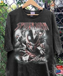 Spidey 2099 Movie Shirt Retro Spider Man Vintage 90S Y2k Classic T-Shirt