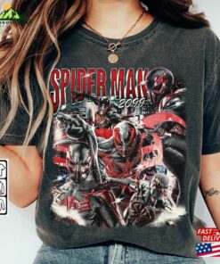 Spidey 2099 Movie Shirt Retro Spider Man Vintage 90S Y2k Sweatshirt Classic T-Shirt 2 Spidey 2099 Movie Shirt Retro Spider Man Vintage 90S Y2k Sweatshirt Classic T Shirt 3