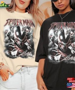 Spidey 2099 Movie Shirt Retro Spider Man Vintage 90S Y2k Sweatshirt Unisex Hoodie